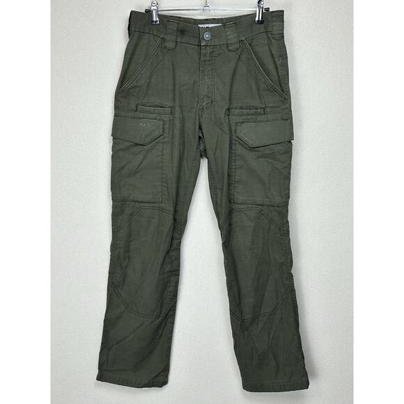 First Tactical Utility Cargo Ripstop Pants Men’s 30 x 32(29) Green Cotton Grunge - Picture 1 of 16